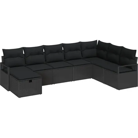 vidaXL Ensemble de Canapés 6 pc polyrotin – 406835 – image 2
