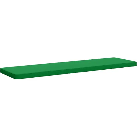 vidaXL Coussin de banc 1 pièce VUGHT 100 % polyester Vert – 490371 – image 2