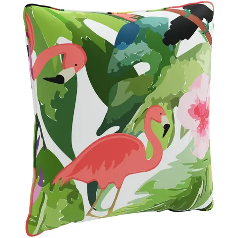 vidaXL Coussin de dos PUTTEN 100 % polyester Multicolore – 419860 – image 2