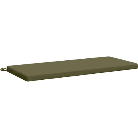 vidaXL Coussin de banc SOEST 100 % polyester Vert olive – 460978 – image 2