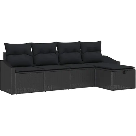 vidaXL Ensemble de Canapés 6 pc polyrotin – 407139 – image 3