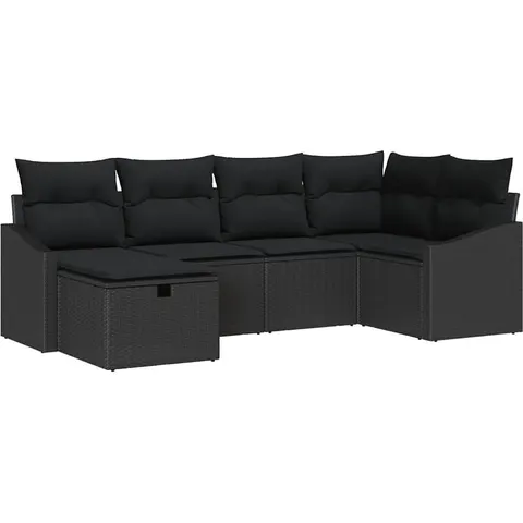 vidaXL Ensemble de Canapés 7 pc polyrotin – 407337 – image 3