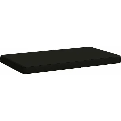 vidaXL Coussin de banc 1 pièce VUGHT 100 % polyester Noir – 485476 – image 2