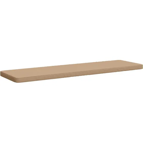 vidaXL Coussin de banc 1 pièce VUGHT 100 % polyester Sable – 490050 – image 2