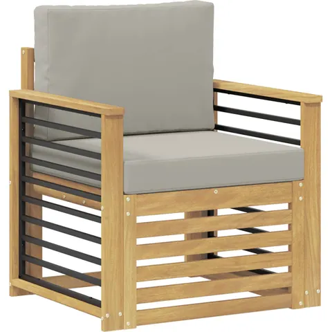 vidaXL Ensemble de canapés d'extérieur Polyester Blanc – 651369 – image 2
