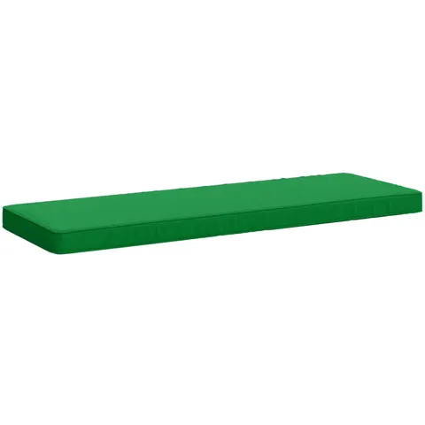 vidaXL Coussin de banc 1 pièce VUGHT 100 % polyester Vert – 480518 – image 2