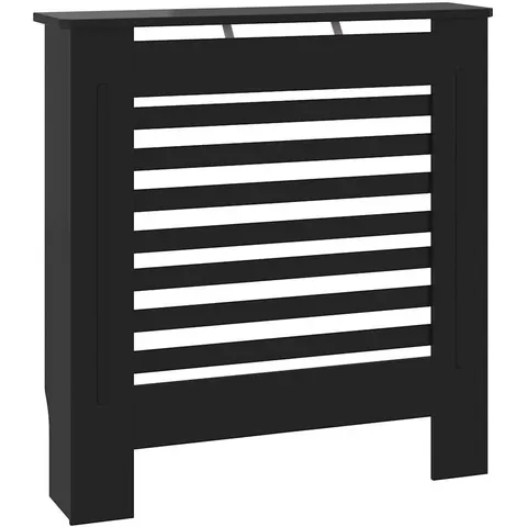 vidaXL Cache-radiateur MDF Noir 78 cm – 155097 – image 3