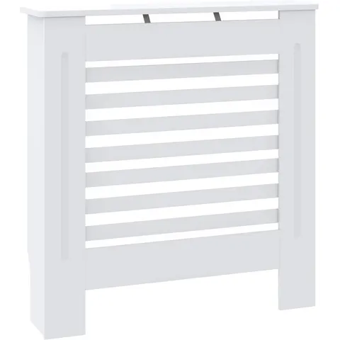 vidaXL Cache-radiateur MDF Blanc 78 cm – 155080 – image 2