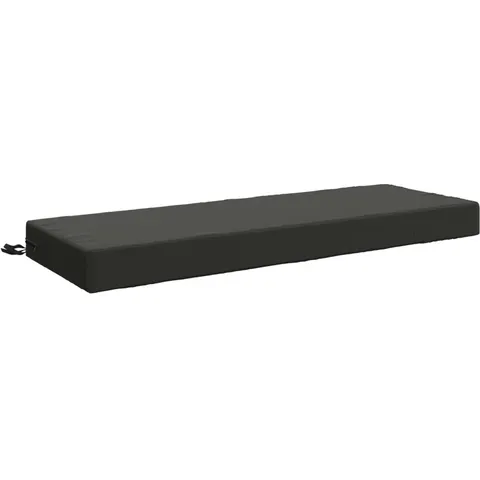 vidaXL Coussin de dos SOEST 100 % polyester Anthracite – image 2
