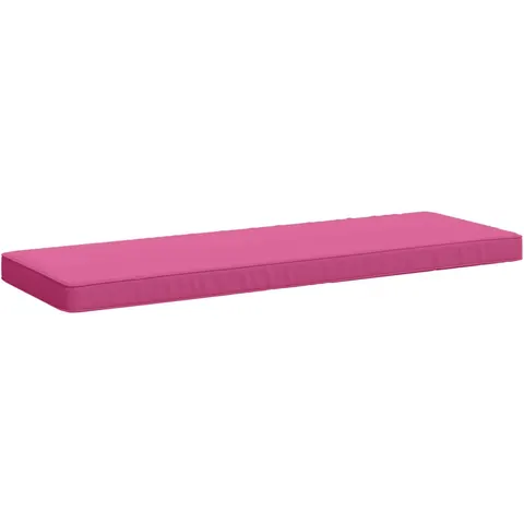 vidaXL Coussin de banc 1 pièce VUGHT 100 % polyester Rose – 480594 – image 2