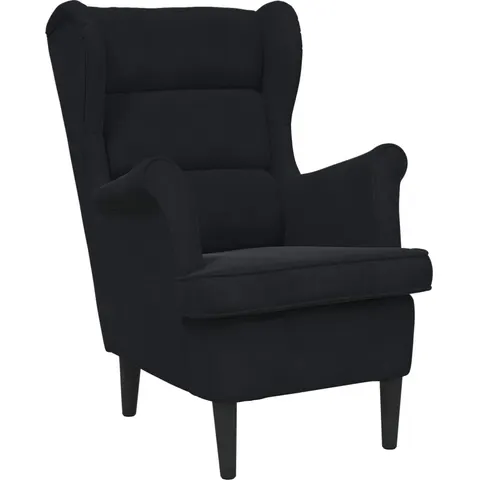 vidaXL fauteuil Noir Velours – 755025 – image 2