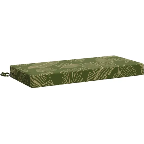 vidaXL Coussin de banc SOEST 100 % polyester Modèle feuille – 464310 – image 2