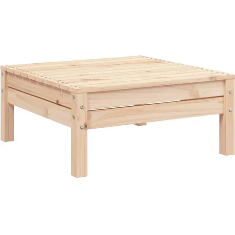 vidaXL Corner Sofa Solid Pine Wood Natural Pine Standard – image 2
