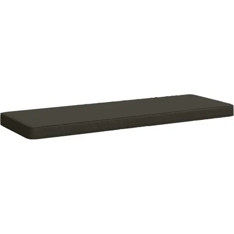 vidaXL Coussin de banc 1 pièce VUGHT 100 % polyester Anthracite – 480297 – image 2