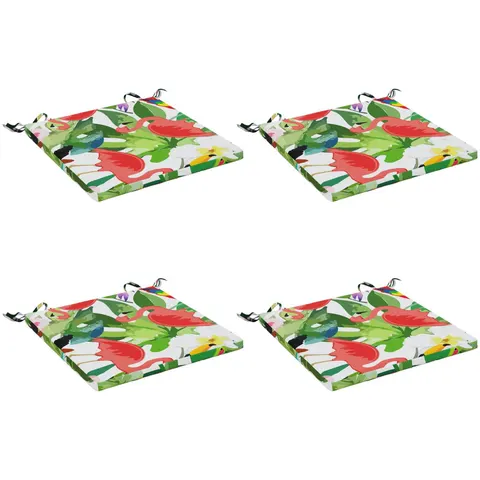 vidaXL Coussins de siège SOEST 4 pc 100 % polyester Multicolore – 411857 – image 2