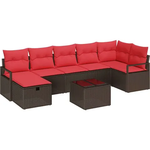 vidaXL Ensemble de Canapés 5 pc polyrotin – 406644 – image 3