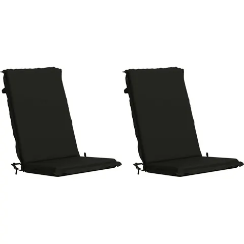 vidaXL Coussin de chaise à dossier haut GEMERT 2 pc 100 % polyester – 427254 – image 2