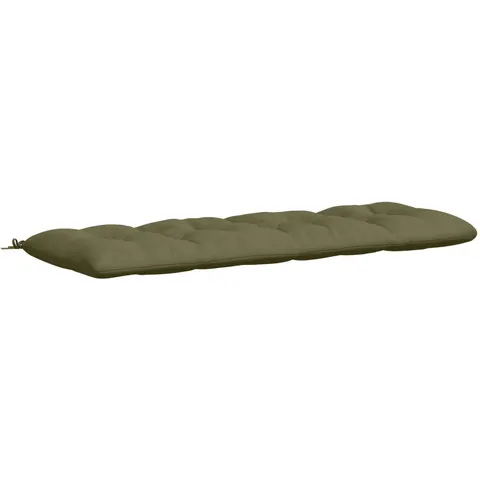 vidaXL Coussin de banc VIANEN 100 % polyester Vert olive – 499534 – image 2