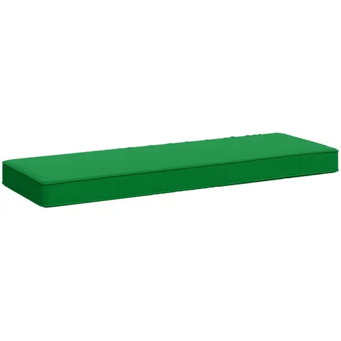 vidaXL Coussin de banc 1 pièce VUGHT 100 % polyester Vert – 472391 – image 2