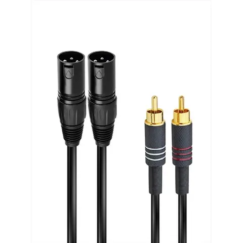 KARMA Cavo Audio 2 XRL-M 2 RCA-M RDM C161-5 – immagine 2