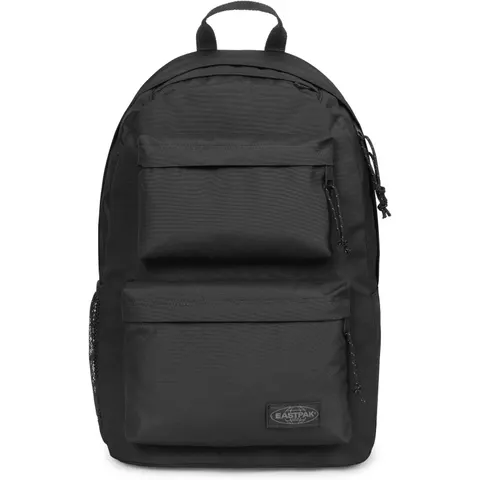 Freizeitrucksack EASTPAK "DBL OFFICE", Damen, schwarz, Polyester, Basic, Rucksäcke Freizeitrucksack, Freizeitrucksack, Laptoprucksack, Schulrucksack mit 17" Lap – Bild 2