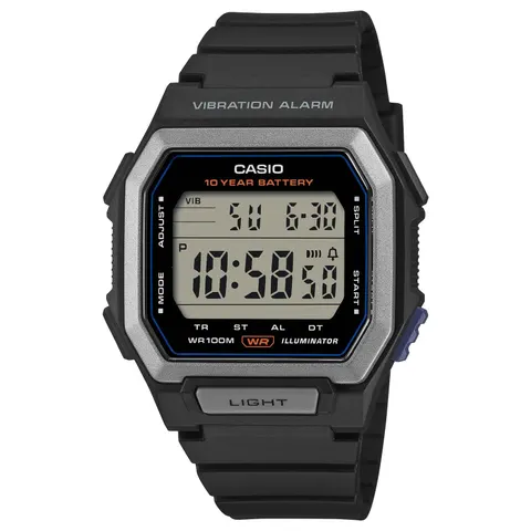 Casio Square Dial Black Strap Digital Watch – image 3