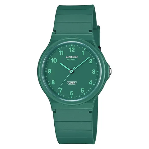 Casio Classic Analogue Green Strap Watch – image 2