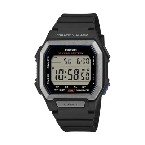 Casio Square Dial Black Strap Digital Watch – image 2