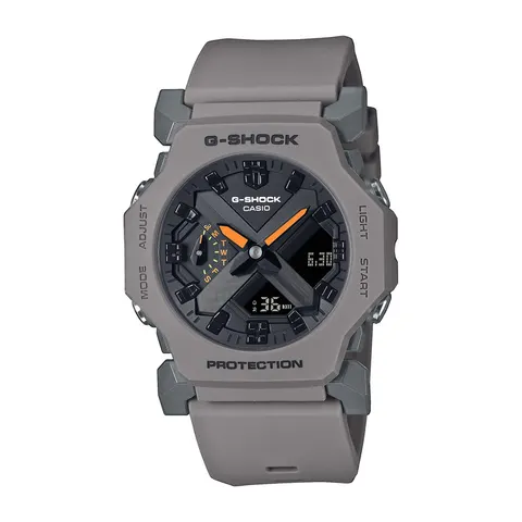 Casio G-Shock Black Dial Grey Strap Digital Analogue Watch – image 2