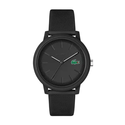 Lacoste Men's Black Silicone Strap Watch – image 2