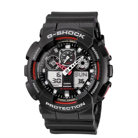 Casio G-SHOCK Men's LED Backlight Black Resin Strap Watch – image 2