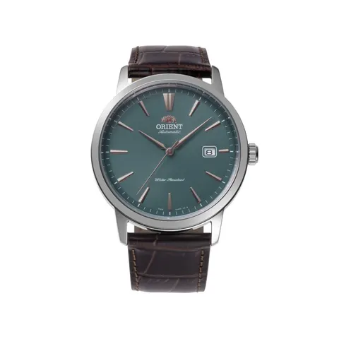 Orient AC0F Classic Mens Brown Leather Strap Automatic Watch – image 2