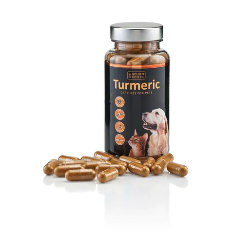 Golden Paste Company Turmeric Capsules For Pets [90 capsules] - 90 Capsules – image 2