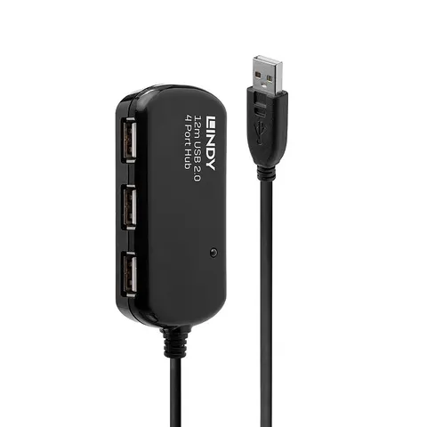 Lindy 12m USB 2.0 Active Extension Pro Hub – image 2