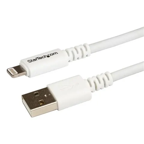 STARTECH.COM ST USBLT3MW - Data and charging cable, USB-A > lightning, 3 m, white – image 2