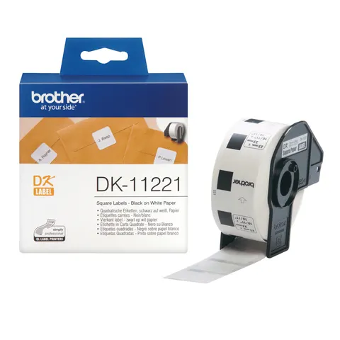 Brother Square Paper Label – image 2