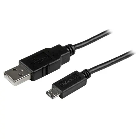 STARTECH.COM ST USBAUB15CMBK - Data and charging cable, USB-A > micro-B, 0,15 m, black – image 2