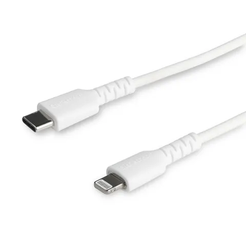 STARTECH.COM ST RUSBCLTMM2MW - Sync & charging cable, USB-C > Lightning, 2 m, white – image 2
