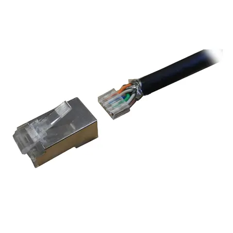 Cablenet Cat6 RJ45 FTP 50u Crimp Plug Stranded (2 Part) – image 2