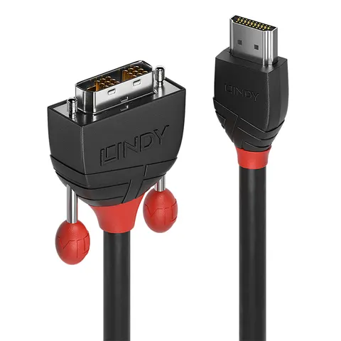 LINDY 36271 - HDMI/DVI-D cable, 1.0 m – image 2