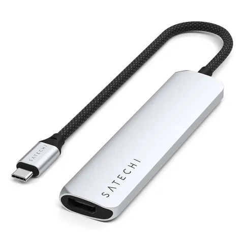 Satechi ST-P6SS interface hub USB Type-C 10000 Mbit/s Silver – image 2