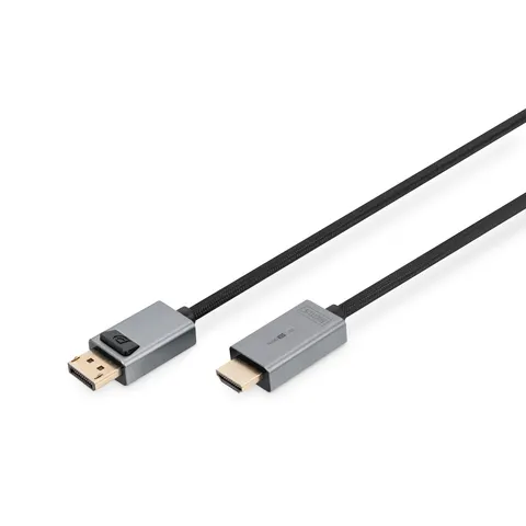 Digitus 4K DisplayPort Adapter Cable. DP - HDMI Type A – 481249 – image 2
