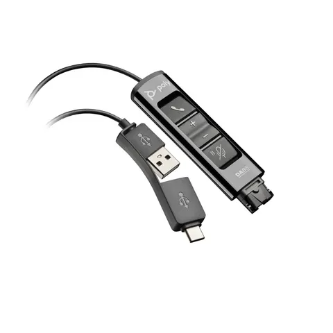 HP Poly DA85 USB to QD Black Adapter TAA – image 3
