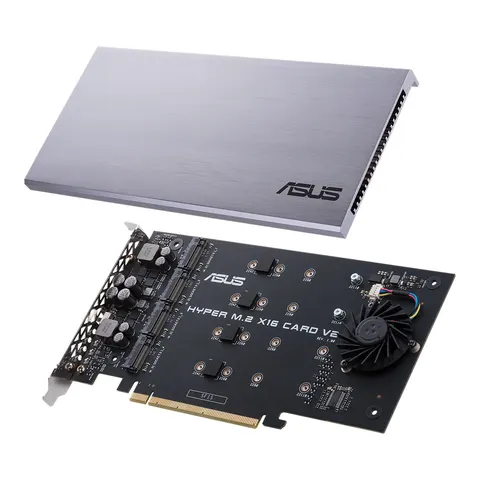 ASUS HYPER M.2 X16 CARD V2 interface cards/adapter Internal – image 2