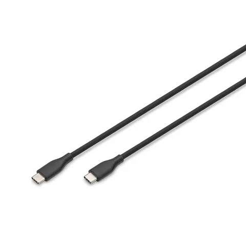 Digitus USB-C silicone connection cable. 0.5m. black – 495772 – image 2