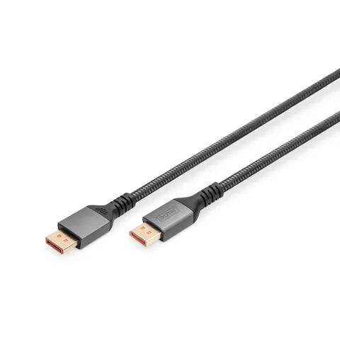 Digitus 16K DisplayPort Connection Cable. Version 2.1. 1m. 80G. black – image 2