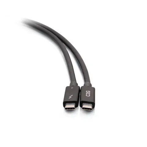 C2G 2.6ft (0.8m) ThunderboltTM 4 USB-C® Cable (40Gbps) – image 2