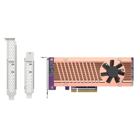 QNAP QM2-2P-384A interface cards/adapter Internal M.2 – image 2