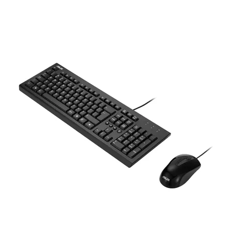 ASUS U2000 keyboard Mouse included Universal USB Black – image 2