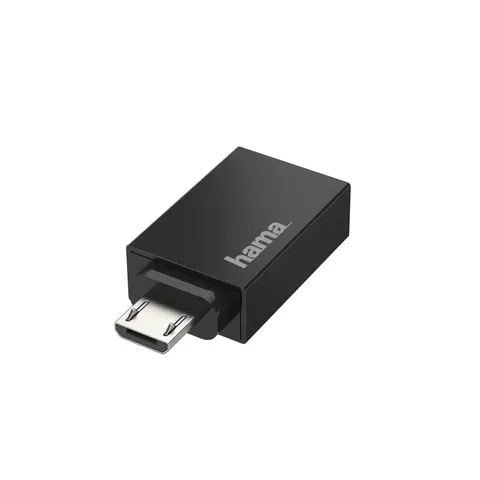 Hama 00200307 cable gender changer Micro-USB Type-A Black – image 2